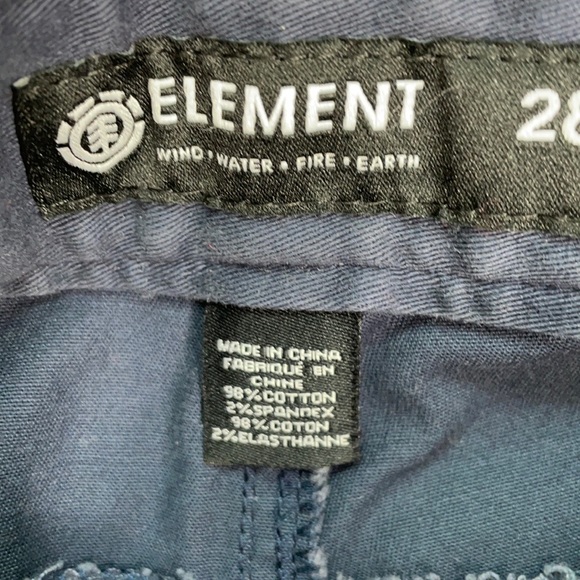 Men's Element Rochester Flex Navy Blue Nick Garcia Skateboarding Pants NWT - Picture 6 of 16